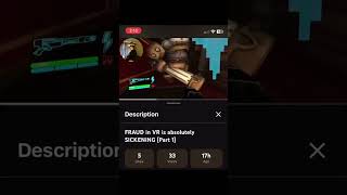 ULTRAKILL FRAUD VR video is now live! #ultrakill #gaming #trending #viral #vr #vrgaming