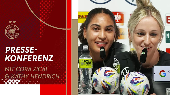 PK mit Zicai & Hendrich | UEFA Women's EURO 2025 | Frauen-Nationalmannschaft aus Herzogenaurach