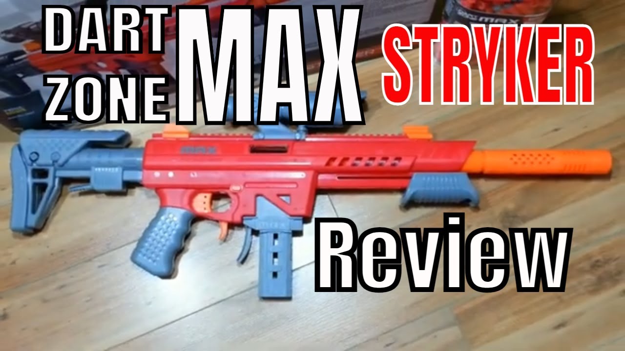 Dart Zone MAX Stryker Review ( and the Darts too ) YouTube