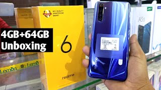 Realme 6 4GB/64GB Unboxing , First Look & Review !! Realme 6 Unboxing in Hindi & Specifications