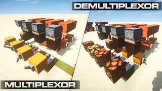 Advanced Redstone #2: Multiplexers and Demultiplexers - Minecraft
