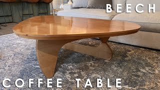 Sculpted Noguchi Inspired Coffee Table | X-Carve Pro