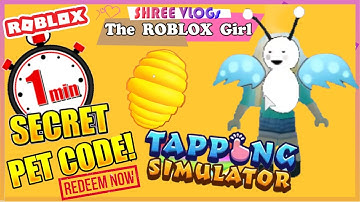 ⏱️ ROBLOX Tapping simulator codes 🦋 in ⏱️60 Seconds Codes! Legendary Pet promo code 🦋