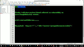Xss on banglalink website Poc video