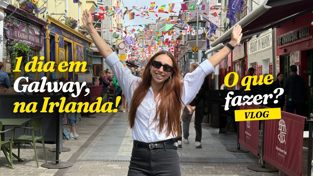 1 DIA EM GALWAY - IRLANDA I SHOP STREET, GALWAY GIRL E MUITO MAIS!