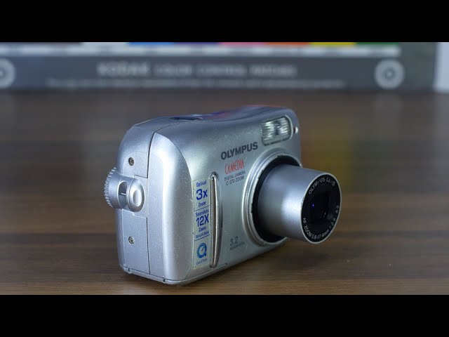 Olympus Camedia C-370 ZOOM (D-535 Zoom) from 2004 - YouTube