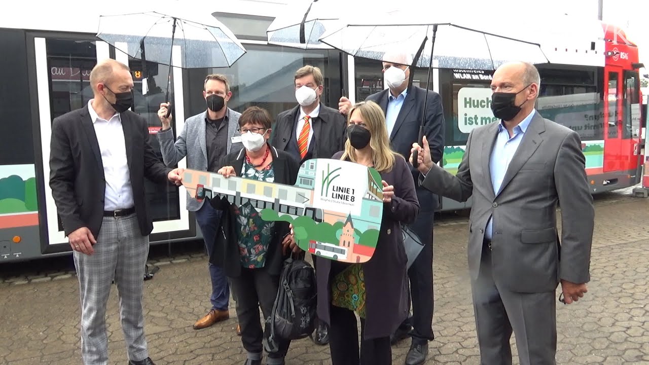 Baustart für die Verlängerung der BSAG-Linie 1 in Huchting