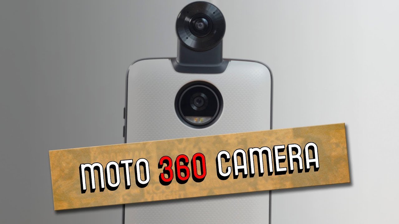 Motorola Moto Mod 360 : une caméra sphérique qui filme à 360 degrés