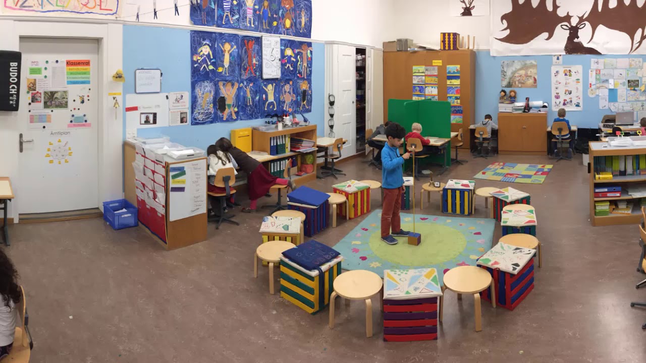 Churermodell - Schulzimmer umstellen