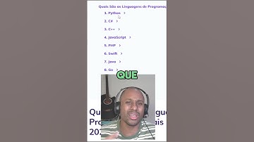 O Python é simples de aprender