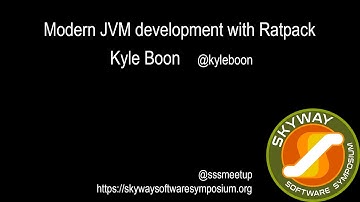 Modern JVM development with Ratpack • Kyle Boon