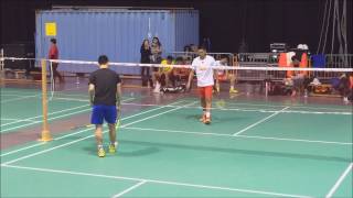Lin Dan - Warm Up at Yonex Swiss Open 2017 SF
