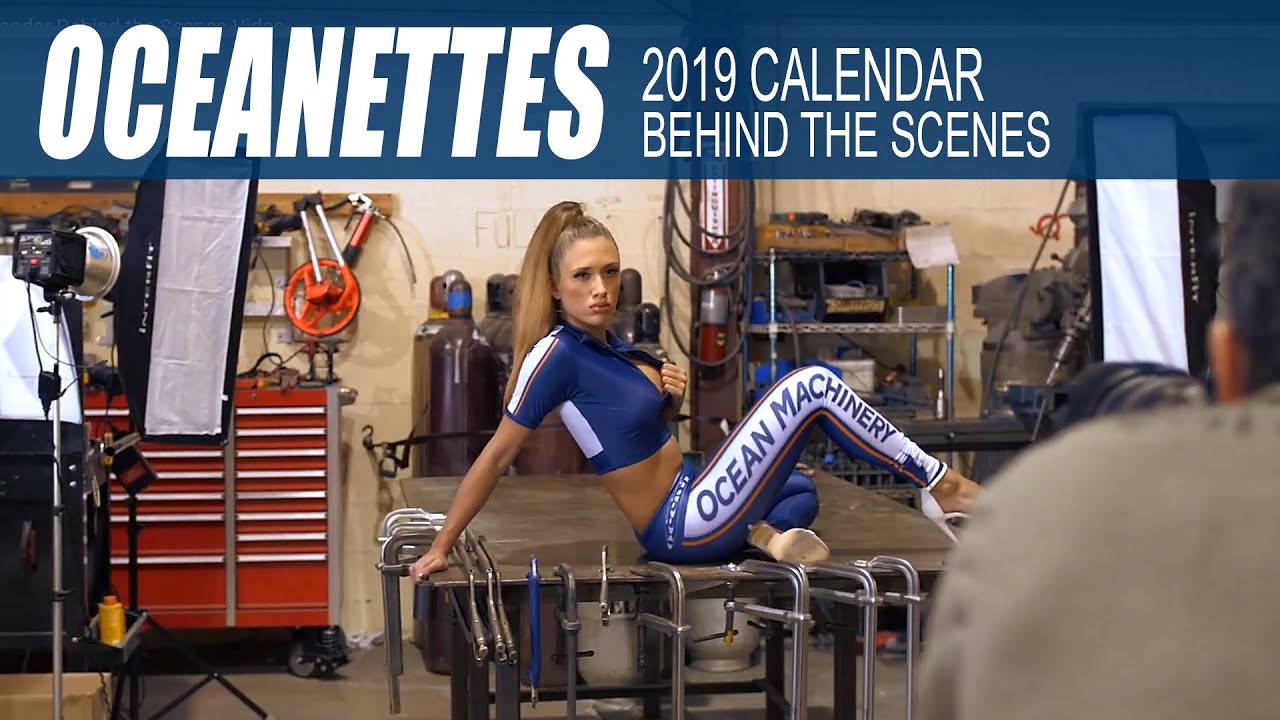 2019 Oceanette Calendar Behind the Scenes Video