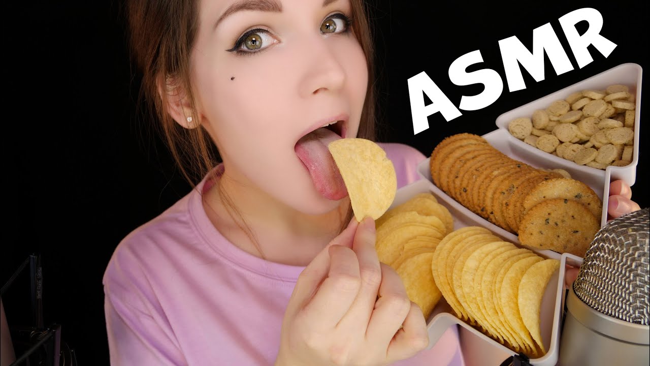 АСМР Хрусть Хрусть (Итинг) 🥨🍟 ASMR Eating (Chips, Rusks, Cracker)(Crunchy Eating Sounds)