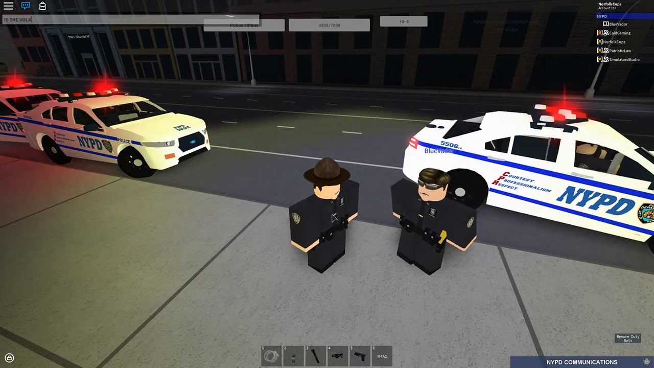 Roblox Police Sim Nyc