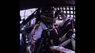 Dick Trickle Smokes A Cigarette During A Race