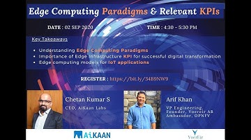 Edge Computing Paradigms & Relevant KPIs (Webinar)