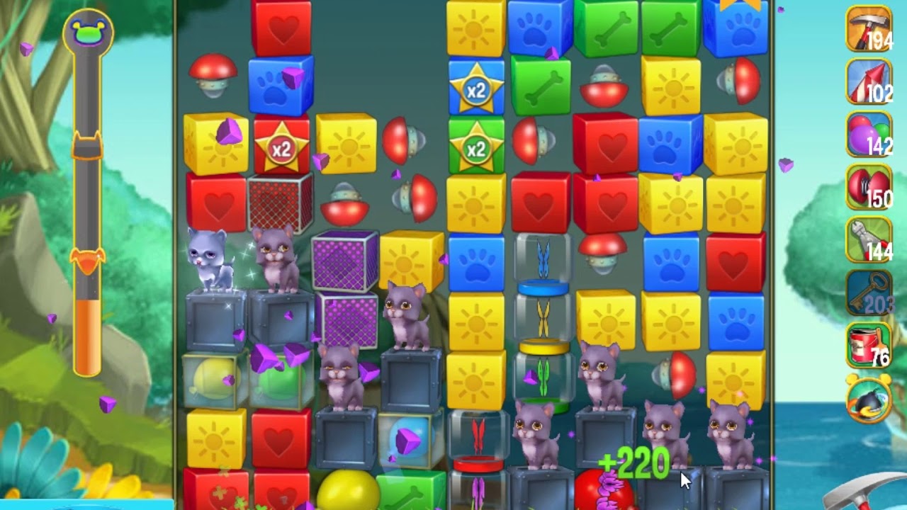 Pet Rescue Saga level 3075 no boosters ►TOBIAS DEAMON◄