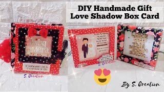 Handmade Double Shadow Box Frame | Handmade Gift Idea | DIY Photo Frame | Handmade  Anniversary Gift