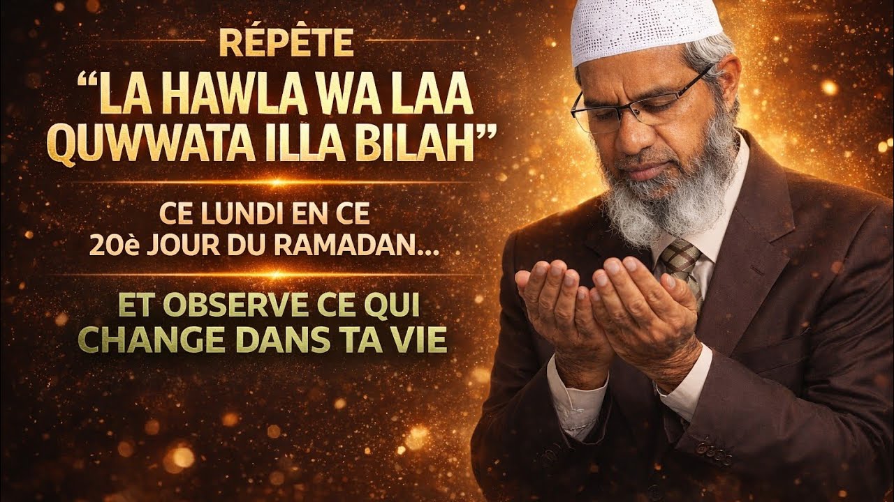 Ce Lundi du 20ᵉ Jour du Ramadan : Une Parole à Répéter Pour Soulager Ton Cœur et Tes Inquiétudes