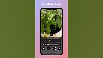 iPhone Hidden Camera