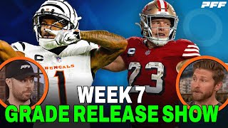 2025 NFL Week 7 Review & Grade Release Show | PFF NFL Show