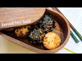 For Autumn: Korean Rice Balls - 3 Ways!