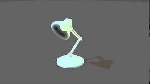 Maya Assignment - Lamp hop
