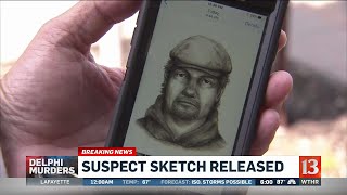 Police release sketch of Delphi murder suspect
