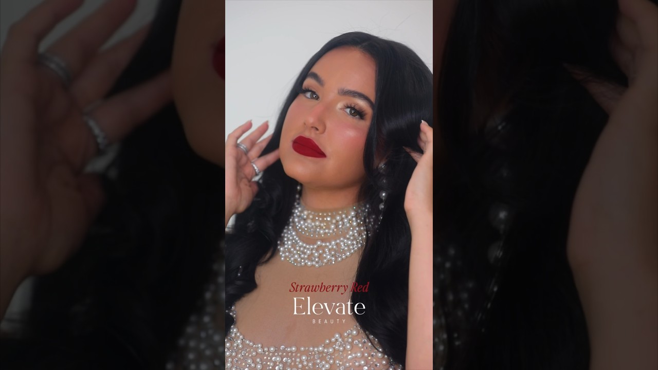 I’M IN LOVE 💋 Red Wave Collection Try On From Elevate Beauty