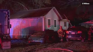 Family disturbance may have sparked Orangefield trailer fire; one hospitalized, one detained