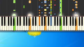 [Piano Tutorial Synthesia]Dos locos - Monchy y Alexandra