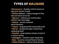 Types of Malware #shorts #a7logics