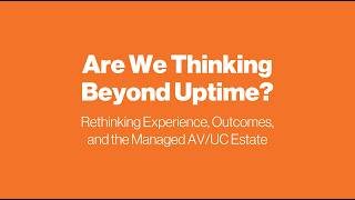 InfoComm 2026 Panel Rehearsal | Are We Thinking Beyond Uptime? | Behind the Scenes