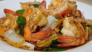 King Prawn Spring Onion and Ginger
