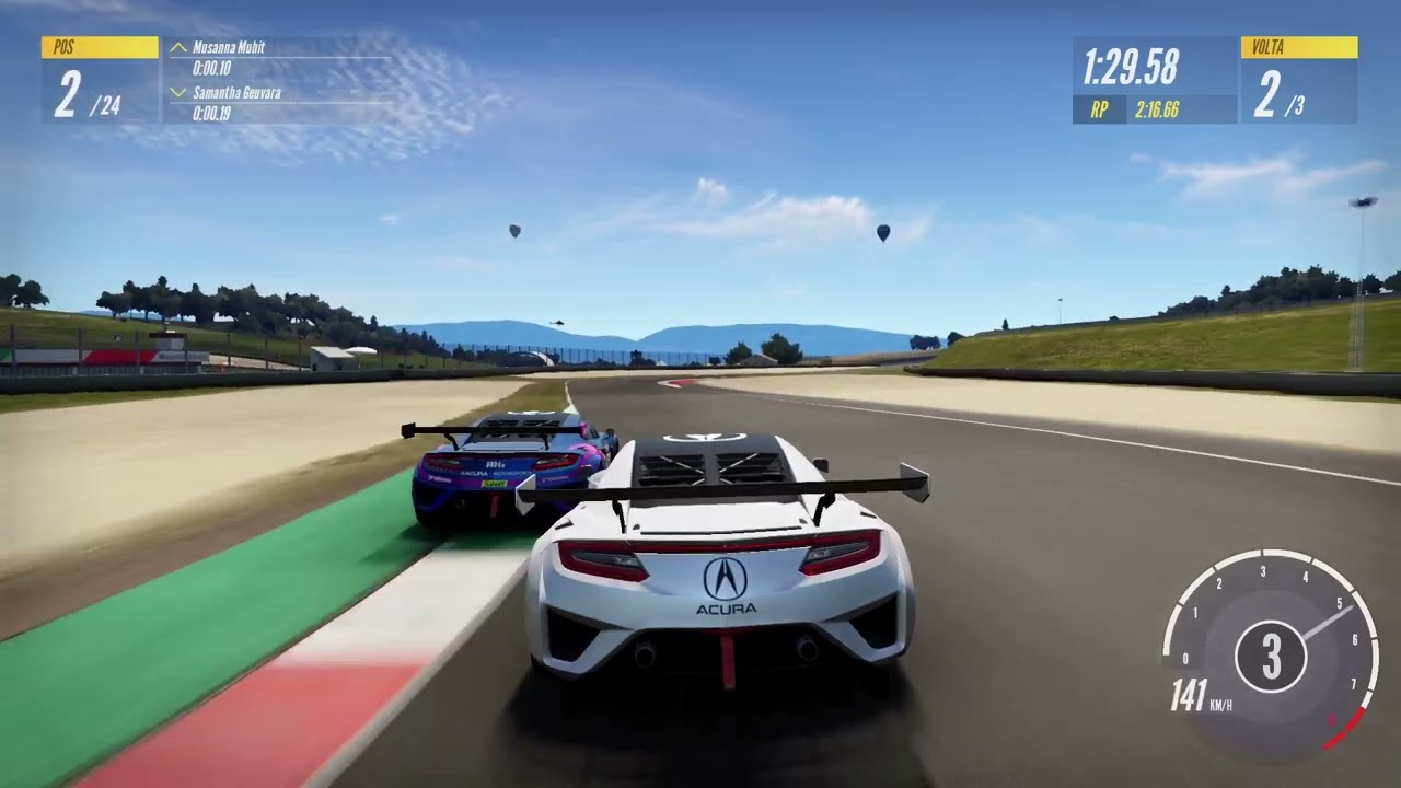 ACURA NSX GT3 - PROJECT CARS 3 | XBOX SERIES S GAMEPLAY 1080p 60fps