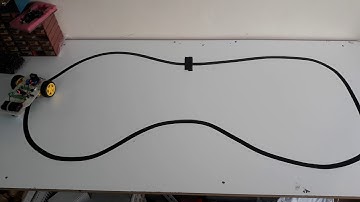 cizgi izleyen, engelden kaçan robot