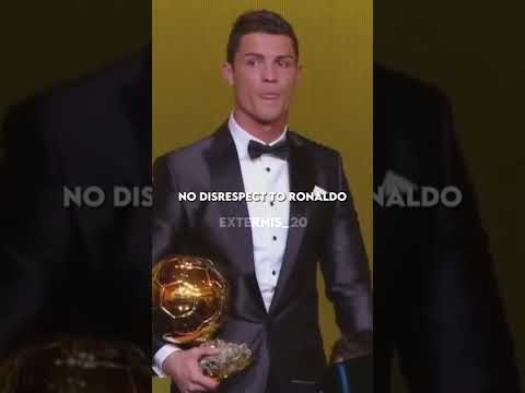 Messi's cold reaction in the 2010 ballon for ceremony