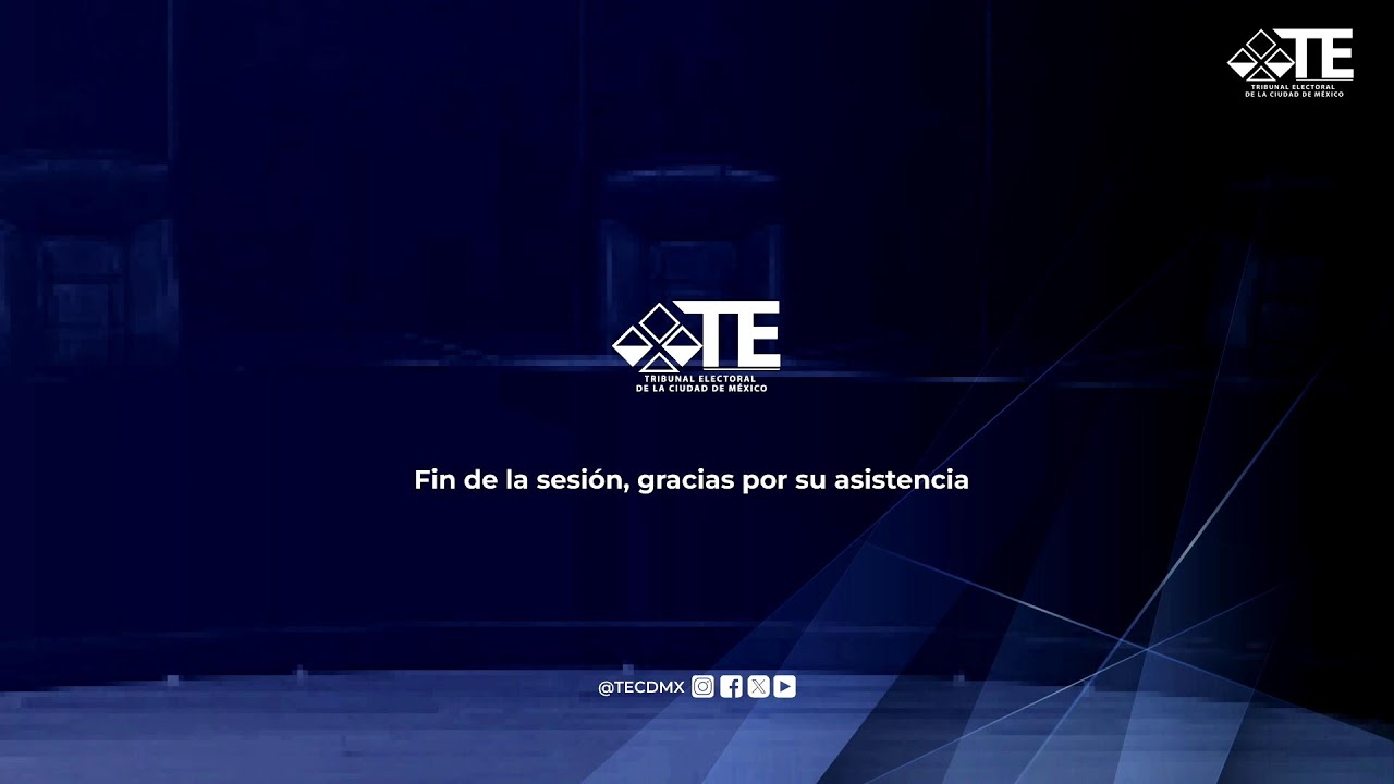 Sesión Pública del TECDMX 02-03-2026
