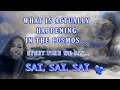 WHAT IS ACTUALLY HAPPENING IN THE COSMOS...EVERY TIME WE SAY.... SAI, SAI, SAI ❤/DI JAAN/SAIBISA/