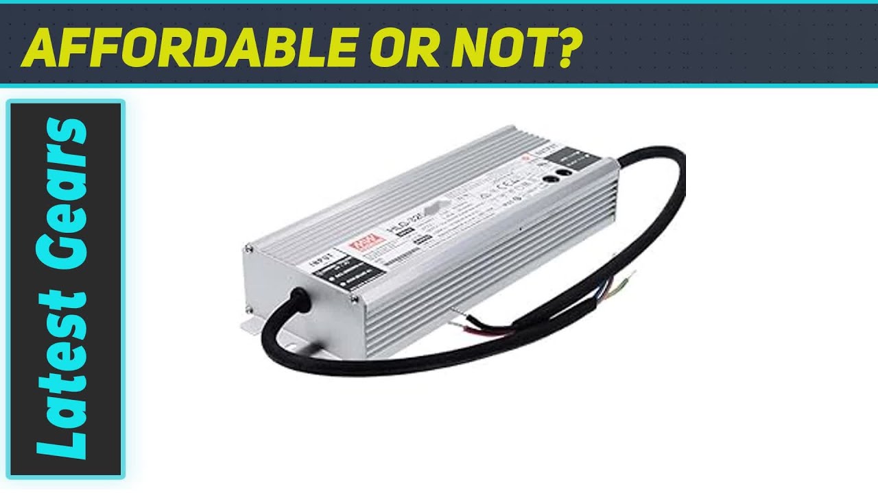 Mean Well HLG 320W 54V LED Driver: The Ultimate Power Solution for Your LED Lighting Needs