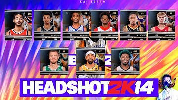HEADSHOT PORTRAIT FOR NBA2K14 (2K24 VERSION UPDATED)