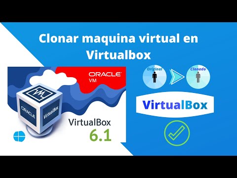 Vídeo: Com Clonar Una Màquina Virtual A VirtualBox