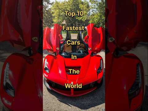 Top 10 Fastest cars in the world 😱🔥💯#short #youtubeshort #top10 #cars #viral#trending
