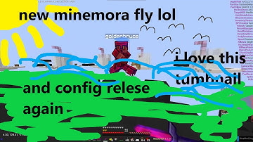 MINEMORA CONFIG & SCRIPTS RELESE｜LiquidBounce｜40 block longjump, fly, speed, killaura