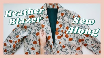 Heather Blazer Sew Along Tutorial | Friday Pattern Company
