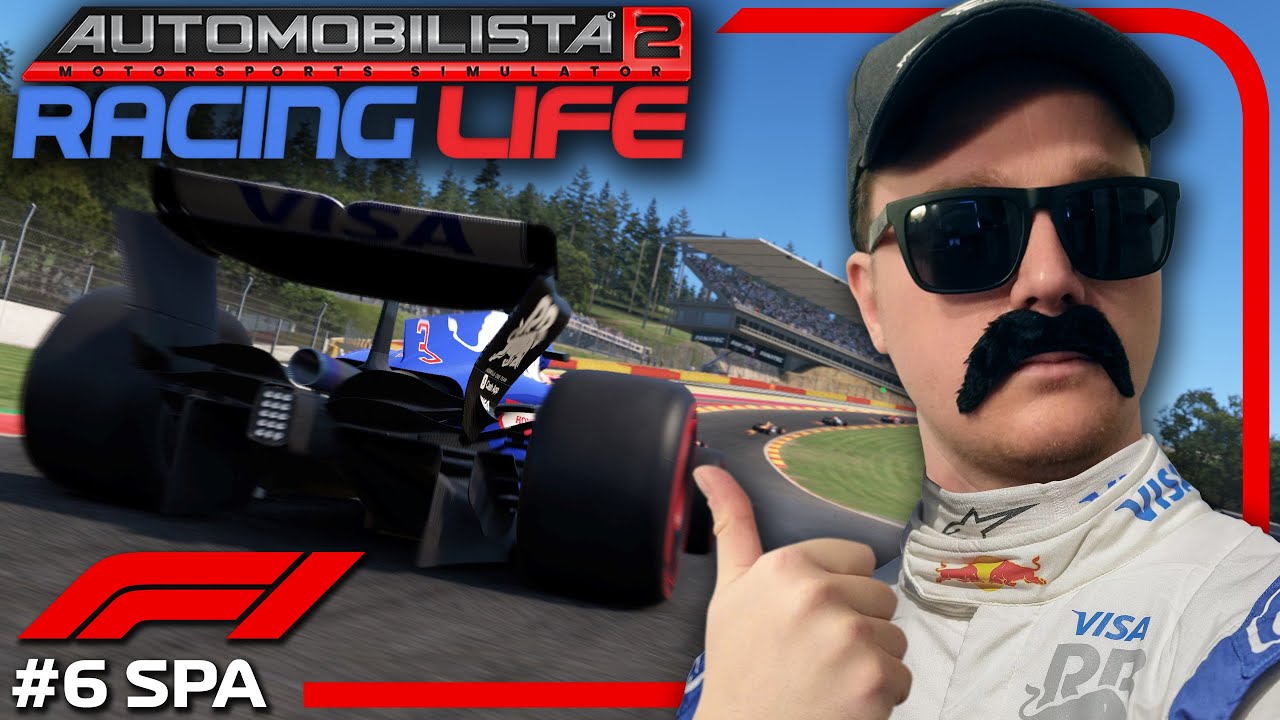 The Recovery Drive! (F1 AMS2 RACING LIFE - R6 Spa)