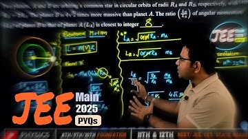 Gravitation: JEE Main 2025🔥 PYQs Explained