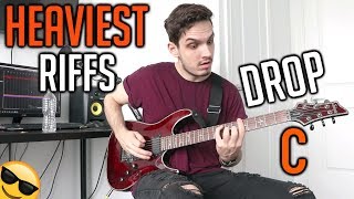 Heaviest Riffs: Drop C chords