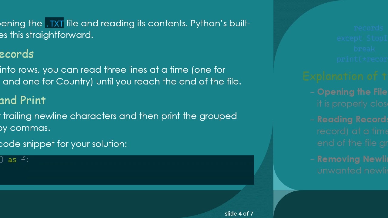 How to Convert .TXT Data into CSV Rows in Python